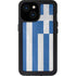 Greece Flag Distressed iPhone 13 Mini Waterproof Case