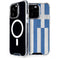 Greece Flag Distressed iPhone 13 Pro MagSafe Case