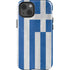 Greece Flag Distressed iPhone 15 Impact Case