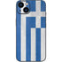 Greece Flag Distressed iPhone 14 Plus Skin