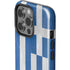 Greece Flag Distressed iPhone 14 Pro Impact Case