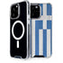 Greece Flag Distressed iPhone 15 Pro Max MagSafe Case