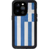 Greece Flag Distressed iPhone 14 Pro Waterproof Case