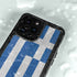 Greece Flag Distressed iPhone 14 Pro Waterproof Case
