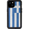 Greece Flag Distressed iPhone 15 Plus Waterproof Case