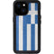 Greece Flag Distressed iPhone 15 Waterproof Case
