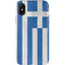 Greece Flag Distressed iPhone X Pro Case