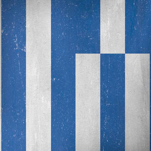Greece Flag Distressed iPhone X Skin