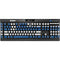 Greece Flag Distressed K95 RGB PLATINUM Mechanical Gaming Keyboard Skin