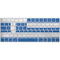 Greece Flag Distressed Magic Keyboard Skin