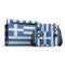 Greece Flag Distressed Nintendo Switch Bundle Skin