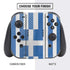 Greece Flag Distressed Nintendo Switch Bundle Skin