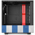 Greece Flag Distressed NZXT H510 Compact ATX Mid-Tower Case Skin
