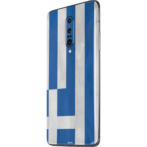 Greece Flag Distressed OnePlus 7 Pro Skin