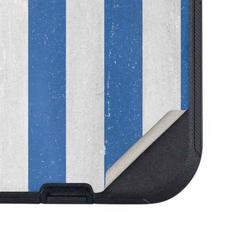Greece Flag Distressed Otterbox Defender iPhone Skin