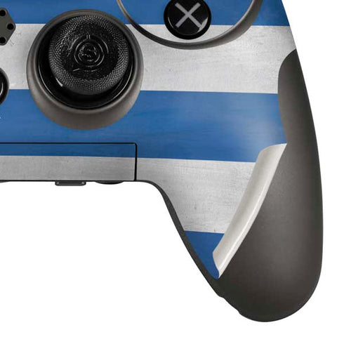 Greece Flag Distressed PlayStation Scuf Vantage 2 Controller Skin