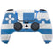 Greece Flag Distressed PS5 Controller Skin