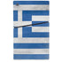 Greece Flag Distressed PS5 Slim Disk Console Skin