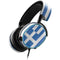Greece Flag Distressed SteelSeries Arctis 3 Skin