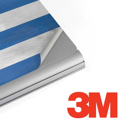 Greece Flag Distressed Surface Book 2 15in Skin