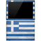 Greece Flag Distressed Surface Pro 3 Skin
