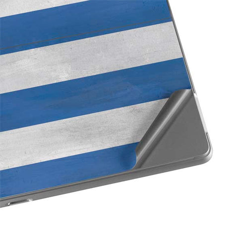 Greece Flag Distressed Surface Pro 8 Skin
