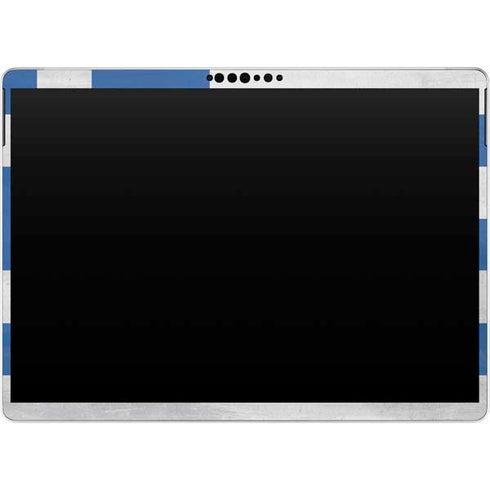 Greece Flag Distressed Surface Pro 9 Skin