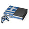 Greece Flag Distressed Xbox One Console and Controller Bundle Skin