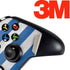 Greece Flag Distressed Xbox One Controller Skin