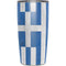 Greece Flag Distressed Yeti 20oz Tumbler Skin