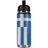 Greece Flag Distressed YETI Rambler 26oz Bottle Skin