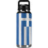 Greece Flag Distressed YETI Rambler 36oz Bottle Skin