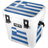Greece Flag Distressed YETI Roadie 24 Hard Cooler Skin