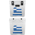 Greece Flag Distressed YETI Roadie 24 Hard Cooler Skin