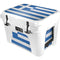 Greece Flag Distressed YETI Tundra 35 Hard Cooler Skin