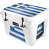 Greece Flag Distressed YETI Tundra 35 Hard Cooler Skin
