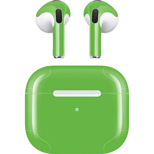 Green Solid Apple AirPods (3rd Gen 2021) Skin