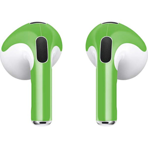 Green Solid Apple AirPods (3rd Gen 2021) Skin