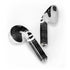 NFL Green Bay Packers Black & White Apple AirPods Skin