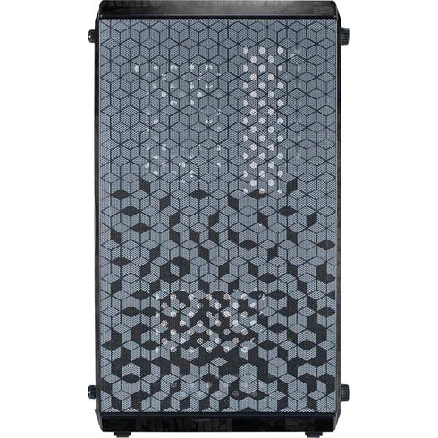 NFL Green Bay Packers Black & White Cooler Master MasterBox Q300L Mini Tower Skin