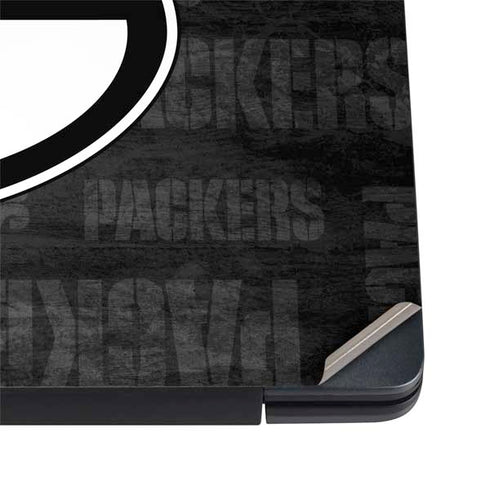 NFL Green Bay Packers Black & White Dell Vostro Skin