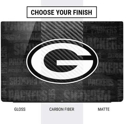 NFL Green Bay Packers Black & White Dell Vostro Skin