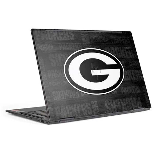 NFL Green Bay Packers Black & White HP Envy Skin
