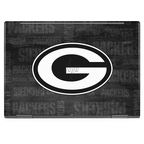 NFL Green Bay Packers Black & White HP Envy Skin