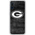 NFL Green Bay Packers Black & White Galaxy A10e Clear Case