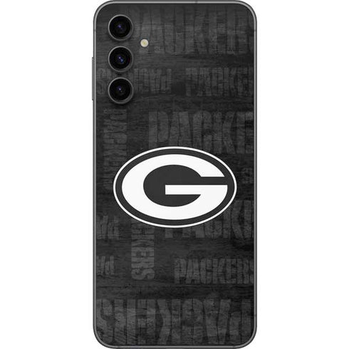 NFL Green Bay Packers Black & White Galaxy A14 5G Skin