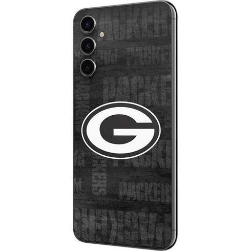 NFL Green Bay Packers Black & White Galaxy A14 5G Skin