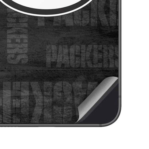 NFL Green Bay Packers Black & White Galaxy A14 5G Skin