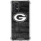 NFL Green Bay Packers Black & White Galaxy A72 5G Clear Case