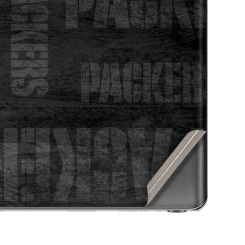 NFL Green Bay Packers Black & White Galaxy Note20 5G Skin
